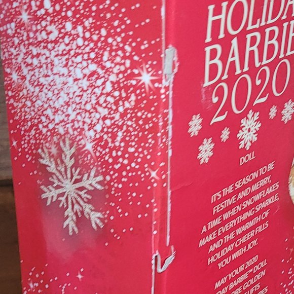 Barbie 2020 Holiday Blonde Barbie, Open Box - Picture 16 of 17